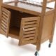 Εικόνα της Τρόλεϊ Αποθήκευσης Excellent Houseware από Bamboo 36x60x88cm CP8400280