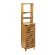 Εικόνα της Επιδαπέδια Στήλη Μπάνιου 5Five Sicela από Bamboo 38x33x168cm 200100