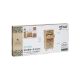 Εικόνα της Συρταριέρα 5five Sicela από Bamboo με 4 Συρτάρια 40x30x97.5cm 200135