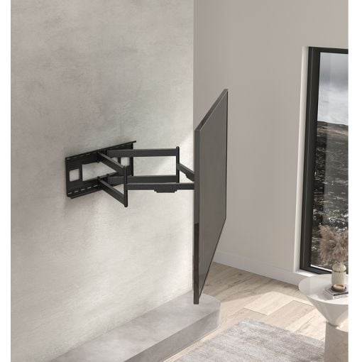 Εικόνα της Επιτοίχια Βάση Τηλεόρασης Brateck Full Motion Heavy Duty 43-90" Black LPA49-486XLD