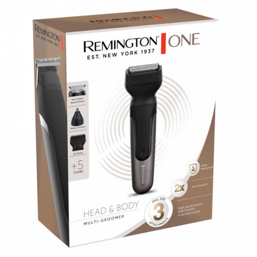 Εικόνα της Κουρευτική Μηχανή Remington One Head & Body Multi-Groomer PG760 Black 43321560100