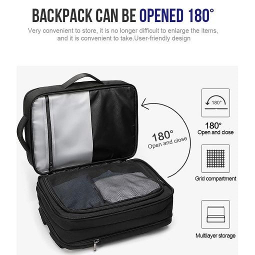 Εικόνα της Τσάντα Laptop 15.6" Arctic Hunter B00345 Backpack 32L Black