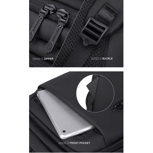 Εικόνα της Τσάντα Laptop 15.6" Arctic Hunter B00534 Backpack 21L Grey