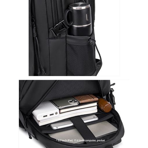 Εικόνα της Τσάντα Laptop 15.6" Arctic Hunter B00530 Backpack 24lt Black