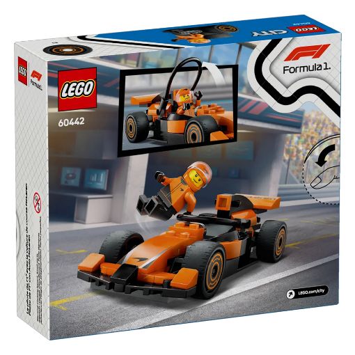 Εικόνα της LEGO City: F1 Driver with McLaren Race Car 60442