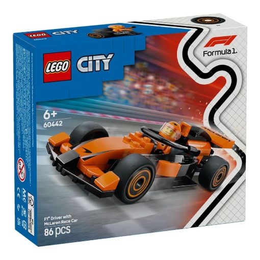 Εικόνα της LEGO City: F1 Driver with McLaren Race Car 60442