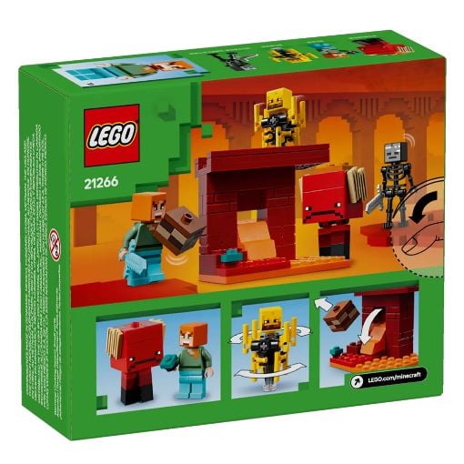 Εικόνα της LEGO Minecraft: The Nether Lava Battle 21266