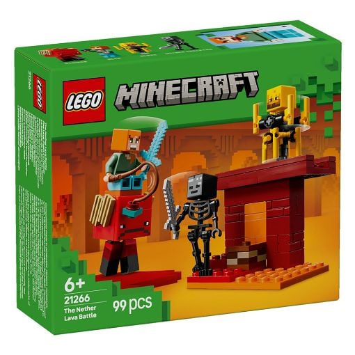 Εικόνα της LEGO Minecraft: The Nether Lava Battle 21266