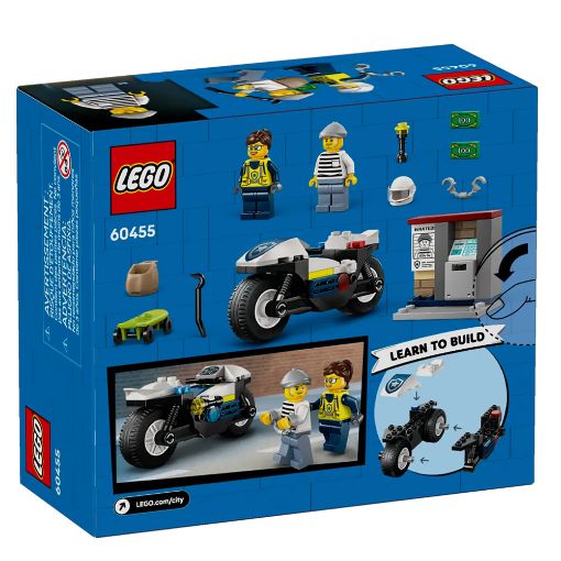 Εικόνα της LEGO City: Police Motorcycle Chase 60455