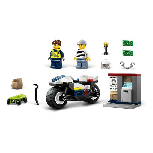Εικόνα της LEGO City: Police Motorcycle Chase 60455