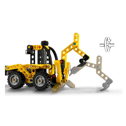 Εικόνα της LEGO Technic: Backhoe Loader 42197