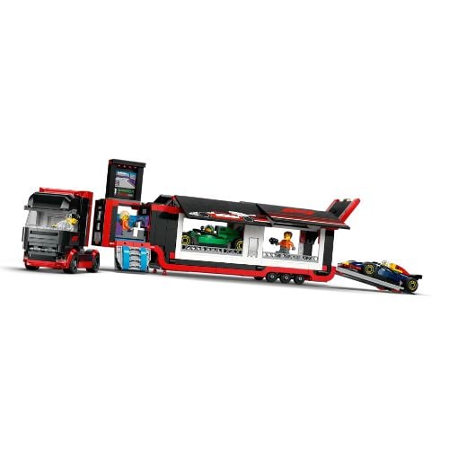 Εικόνα της LEGO City: F1 Truck with RB20 & AMR24 F1 Cars 60445