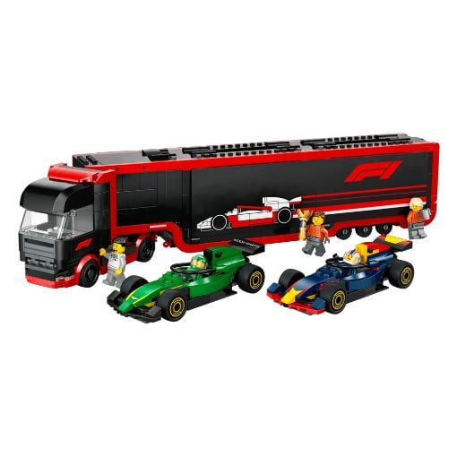 Εικόνα της LEGO City: F1 Truck with RB20 & AMR24 F1 Cars 60445