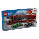 Εικόνα της LEGO City: F1 Truck with RB20 & AMR24 F1 Cars 60445