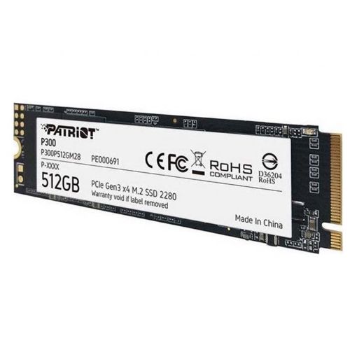 Εικόνα της Δίσκος SSD Patriot P300 256GB M.2 NVMe PCIe Gen3 P300P256GM28