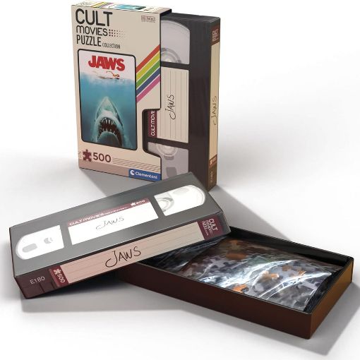 Εικόνα της Clementoni - Puzzle Cult Movies Collection - Jaws 500pcs 35111