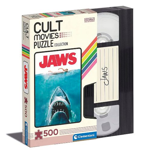 Εικόνα της Clementoni - Puzzle Cult Movies Collection - Jaws 500pcs 35111