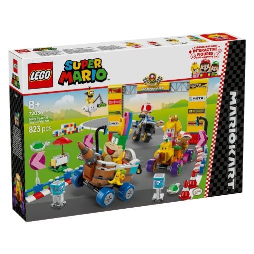 Εικόνα της LEGO Super Mario: Mario Kart - Baby Peach & Grand Prix Set 72036
