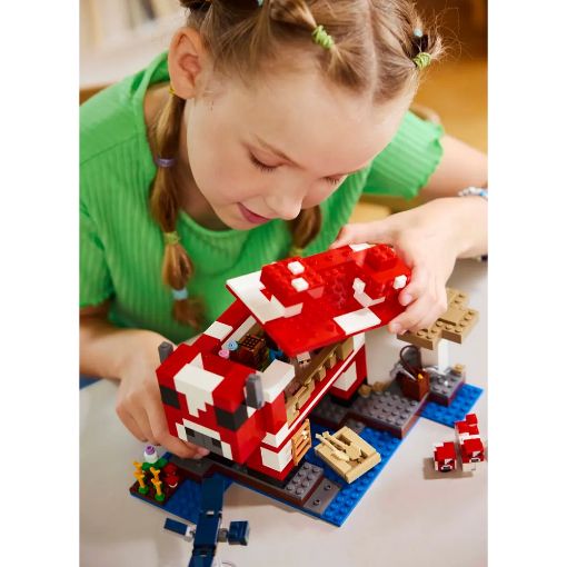 Εικόνα της LEGO Minecraft: The Mooshroom House 21270