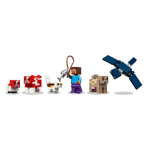 Εικόνα της LEGO Minecraft: The Mooshroom House 21270