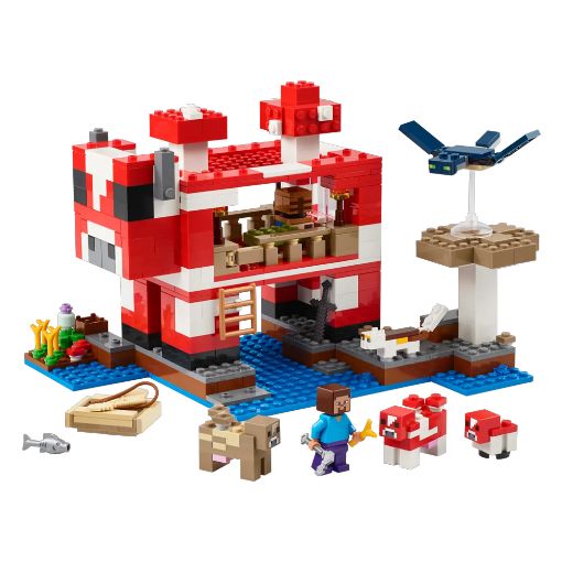 Εικόνα της LEGO Minecraft: The Mooshroom House 21270