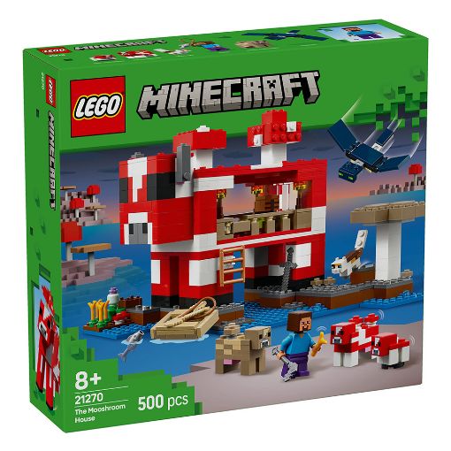 Εικόνα της LEGO Minecraft: The Mooshroom House 21270