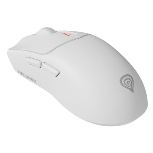 Εικόνα της Ποντίκι Genesis Zircon 500 Wireless White NMG-2114