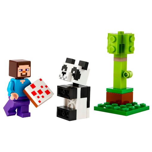 Εικόνα της LEGO Minecraft: Steve and Baby Panda 30672
