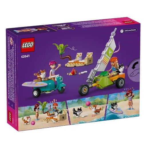 Εικόνα της LEGO Friends: Surfing Dogs and Scooter Adventure 42641