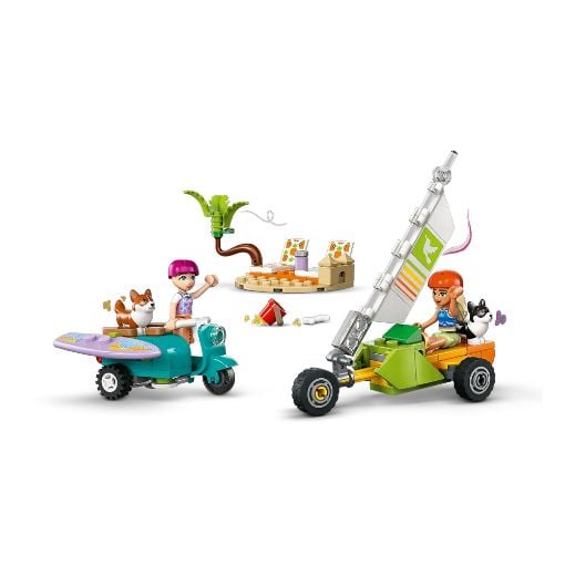 Εικόνα της LEGO Friends: Surfing Dogs and Scooter Adventure 42641