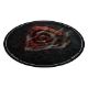 Εικόνα της Gaming Protective Floor Mat Genesis Tellur 400 Round Lava NDG-2064