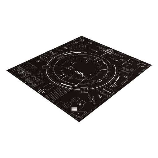 Εικόνα της Gaming Protective Floor Mat Genesis Tellur 400 Square HUD NDG-2065