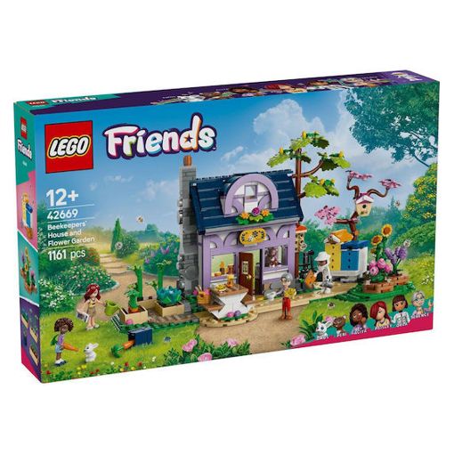 Εικόνα της LEGO Friends: Beekeepers' House and Flower Garden 42669
