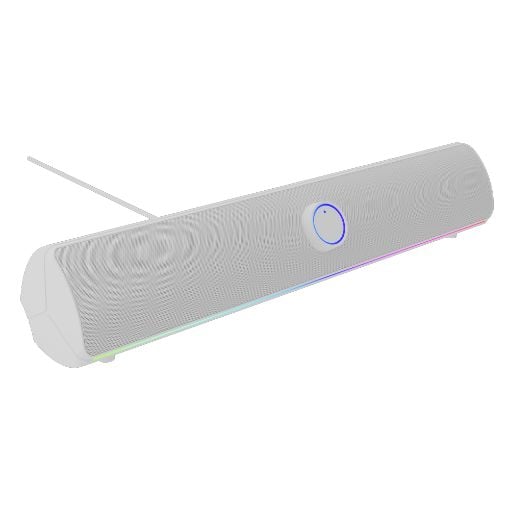 Εικόνα της Gaming Soundbar Genesis Helium 312BT RGB Bluetooth 10W White NCS-2305