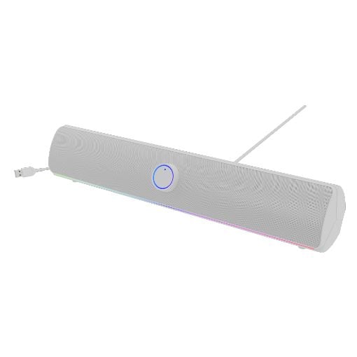 Εικόνα της Gaming Soundbar Genesis Helium 312BT RGB Bluetooth 10W White NCS-2305