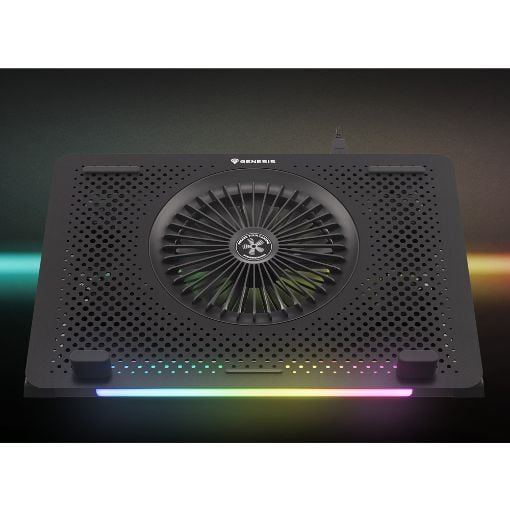 Εικόνα της Cooling Pad Genesis Oxid 450 15.6"με 5 Ανεμιστήρες & RGB Φωτισμό NHG-1678