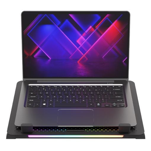 Εικόνα της Cooling Pad Genesis Oxid 450 15.6"με 5 Ανεμιστήρες & RGB Φωτισμό NHG-1678