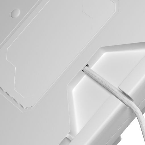 Εικόνα της Πληκτρολόγιο Genesis Thor 303 Full RGB Hot-Swappable Peach Silent Switches (US) White NKG-1879