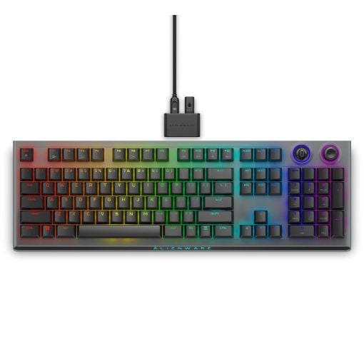 Εικόνα της Πληκτρολόγιο Alienware AW920K Full Tri-Mode Wireless Cherry MX Red Switches Dark Side of the Moon 545-BBFL