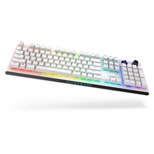 Εικόνα της Πληκτρολόγιο Alienware AW920K Full Tri-Mode Wireless Cherry MX Red Switches Lunar Light 545-BBFK