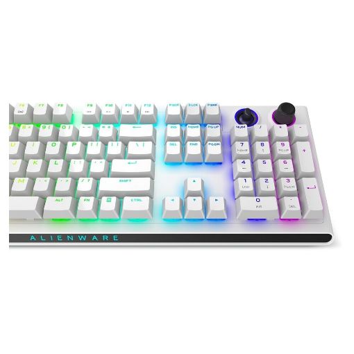 Εικόνα της Πληκτρολόγιο Alienware AW920K Full Tri-Mode Wireless Cherry MX Red Switches Lunar Light 545-BBFK