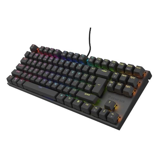 Εικόνα της Πληκτρολόγιο Genesis Thor 303 TKL RGB Hot-Swappable Red Switches (US) Black NKG-1882