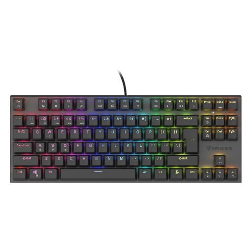 Εικόνα της Πληκτρολόγιο Genesis Thor 303 TKL RGB Hot-Swappable Red Switches (US) Black NKG-1882