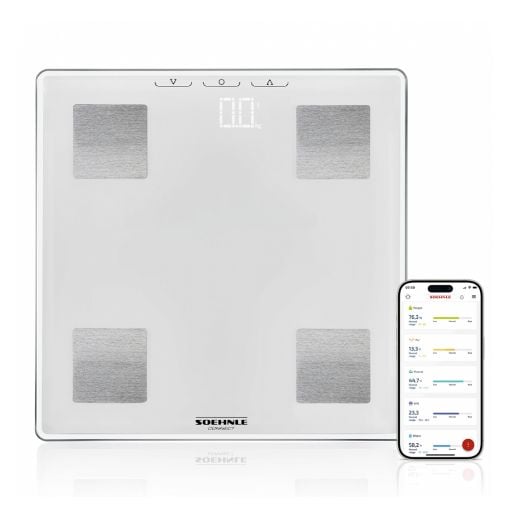 Εικόνα της Ψηφιακή Ζυγαριά Σώματος Soehnle PSD Shape Sense Connect Lite White 63884