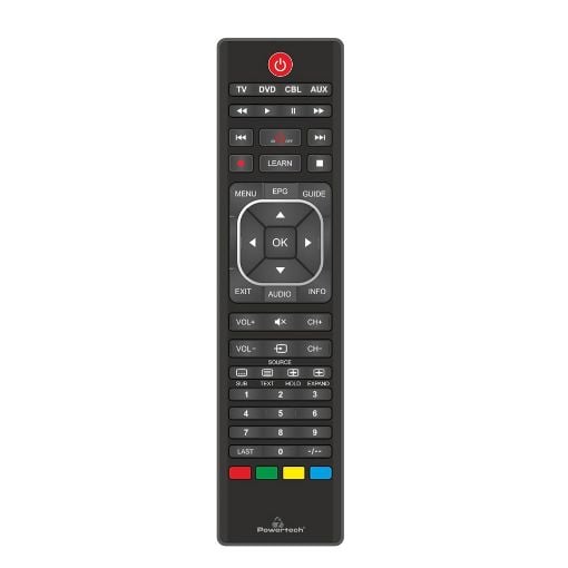 Εικόνα της Τηλεχειριστήριο Universal Powertech PC Programmable 4in1 Black PT-744