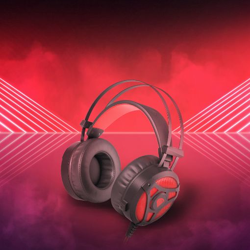Εικόνα της Headset Genesis Neon 360 Black/Red NSG-1107