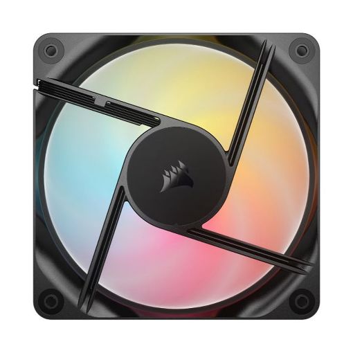 Εικόνα της Case Fan Corsair RS120-R 120mm ARGB PWM Reverse (3-Pack) Black CO-9050196-WW