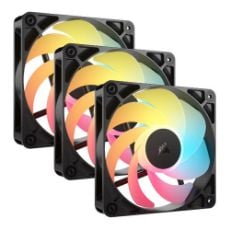 Εικόνα της Case Fan Corsair RS120-R 120mm ARGB PWM Reverse (3-Pack) Black CO-9050196-WW
