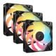 Εικόνα της Case Fan Corsair RS120-R 120mm ARGB PWM Reverse (3-Pack) Black CO-9050196-WW