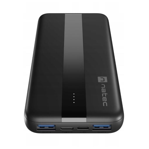 Εικόνα της Power Bank Natec Trevi Slim Q 10000mAh 20W Black NPB-2294
